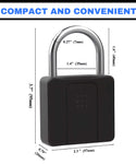 BiolockPro fingerprint padlock offers quick access, robust construction, long-lasting battery, and multiple unlocking options, providing ultimate security